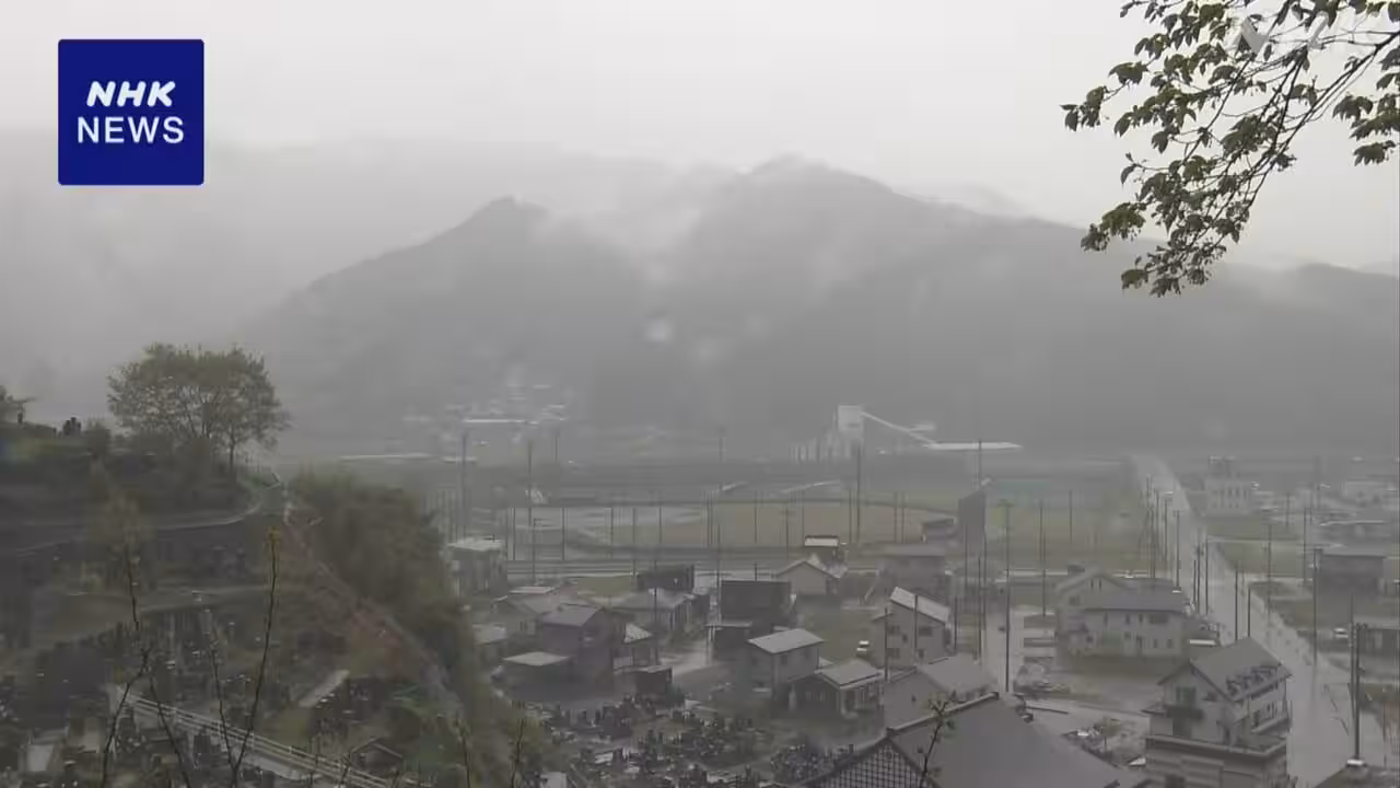 岩手 大槌町の山林火災 発生から1週間 消防「火の勢い弱まる」