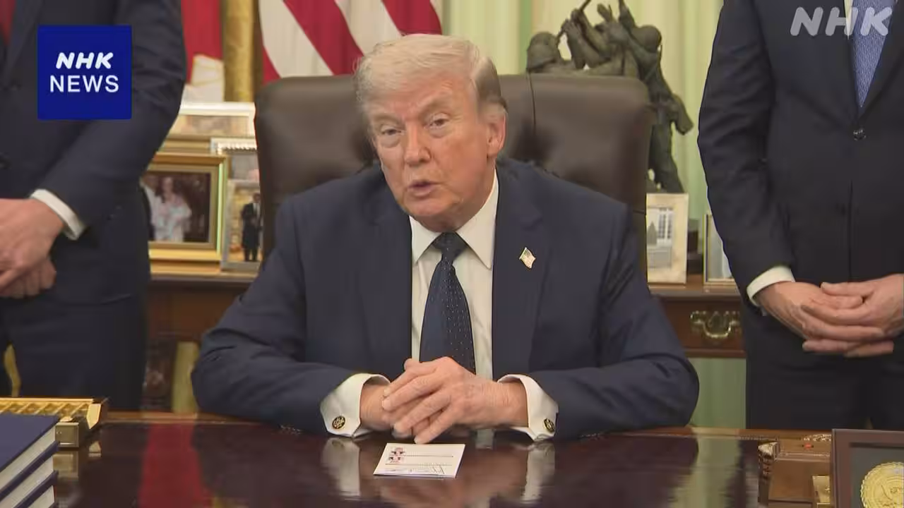 トランプ氏 イスラエル・レバノンの停戦3週間延長合意明らかに