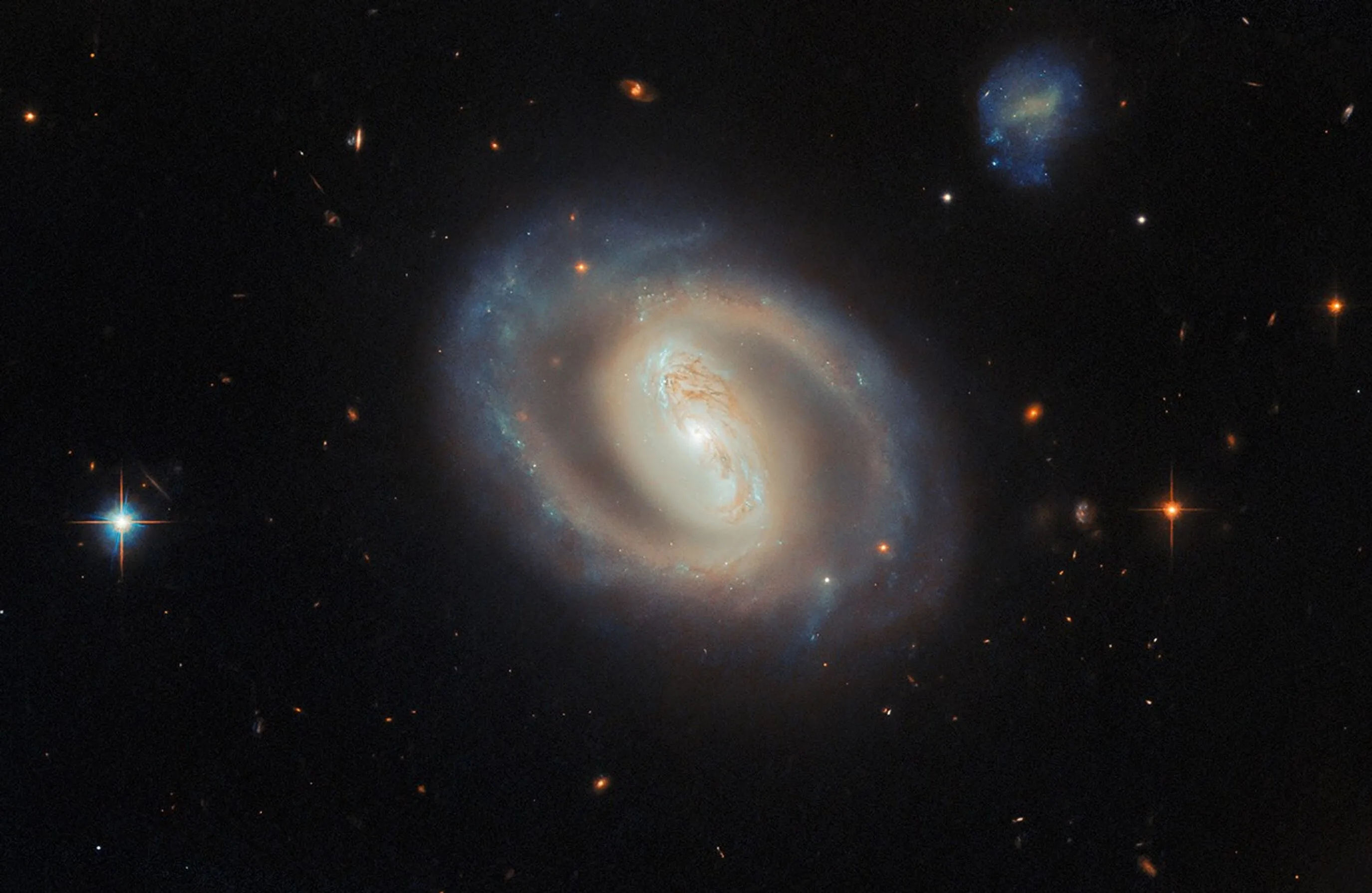 A Gently Glowing Galaxy