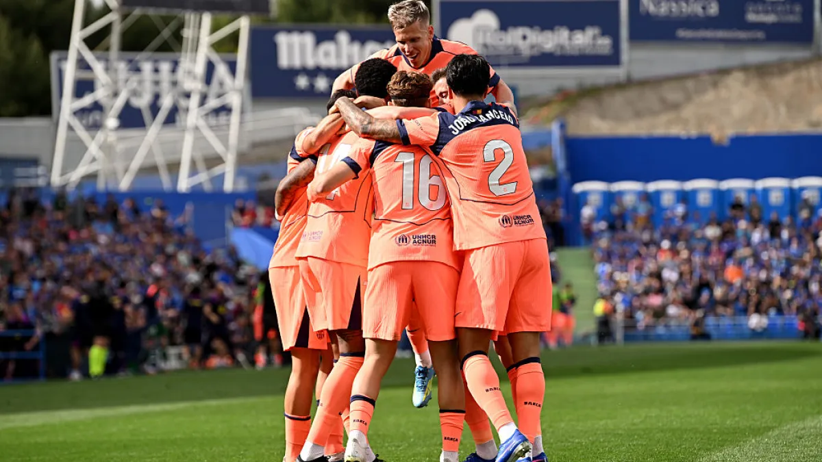 Barcelona on the brink of defending La Liga title after beating Getafe