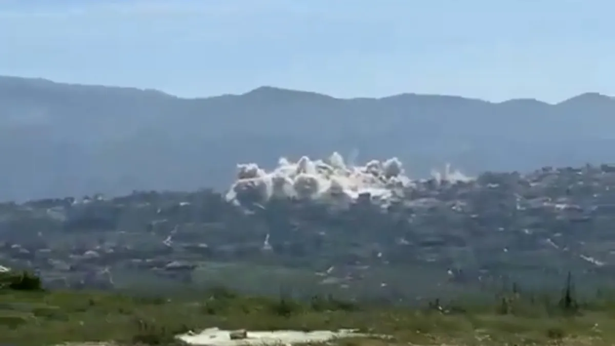 Explosions by Israeli forces in south Lebanon despite ceasefire