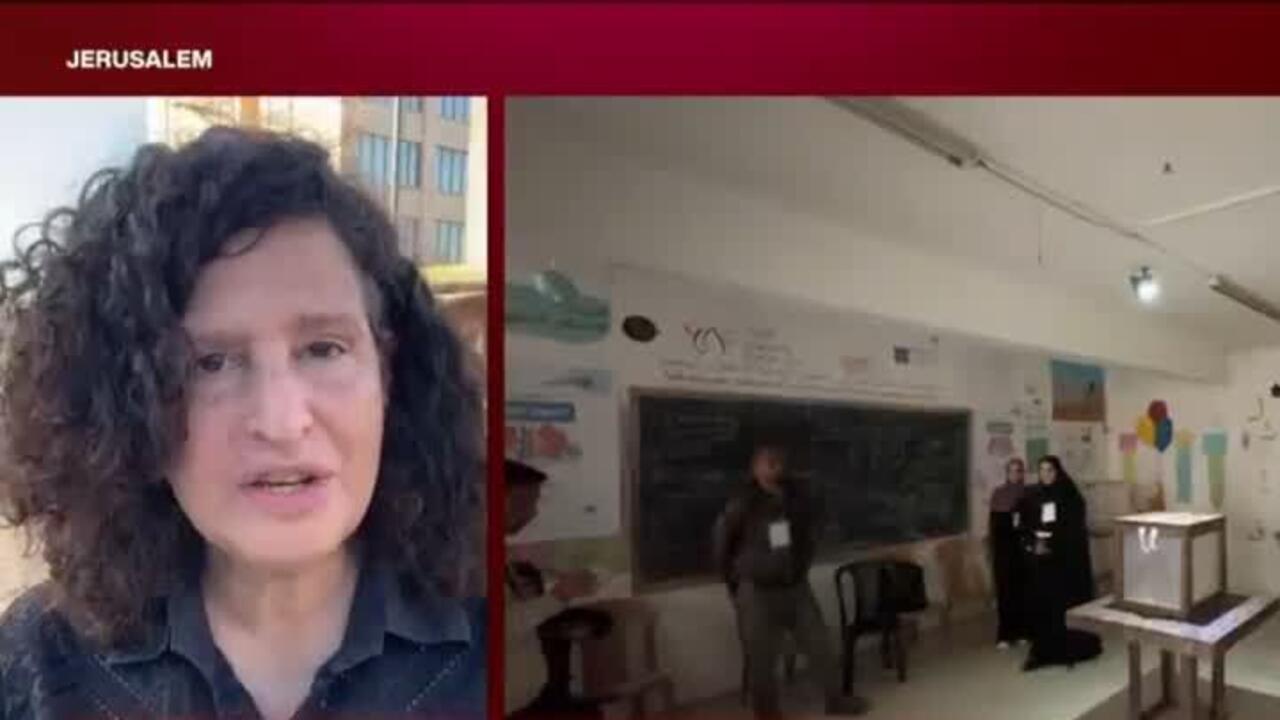 Festive mood in West Bank as local elections underway