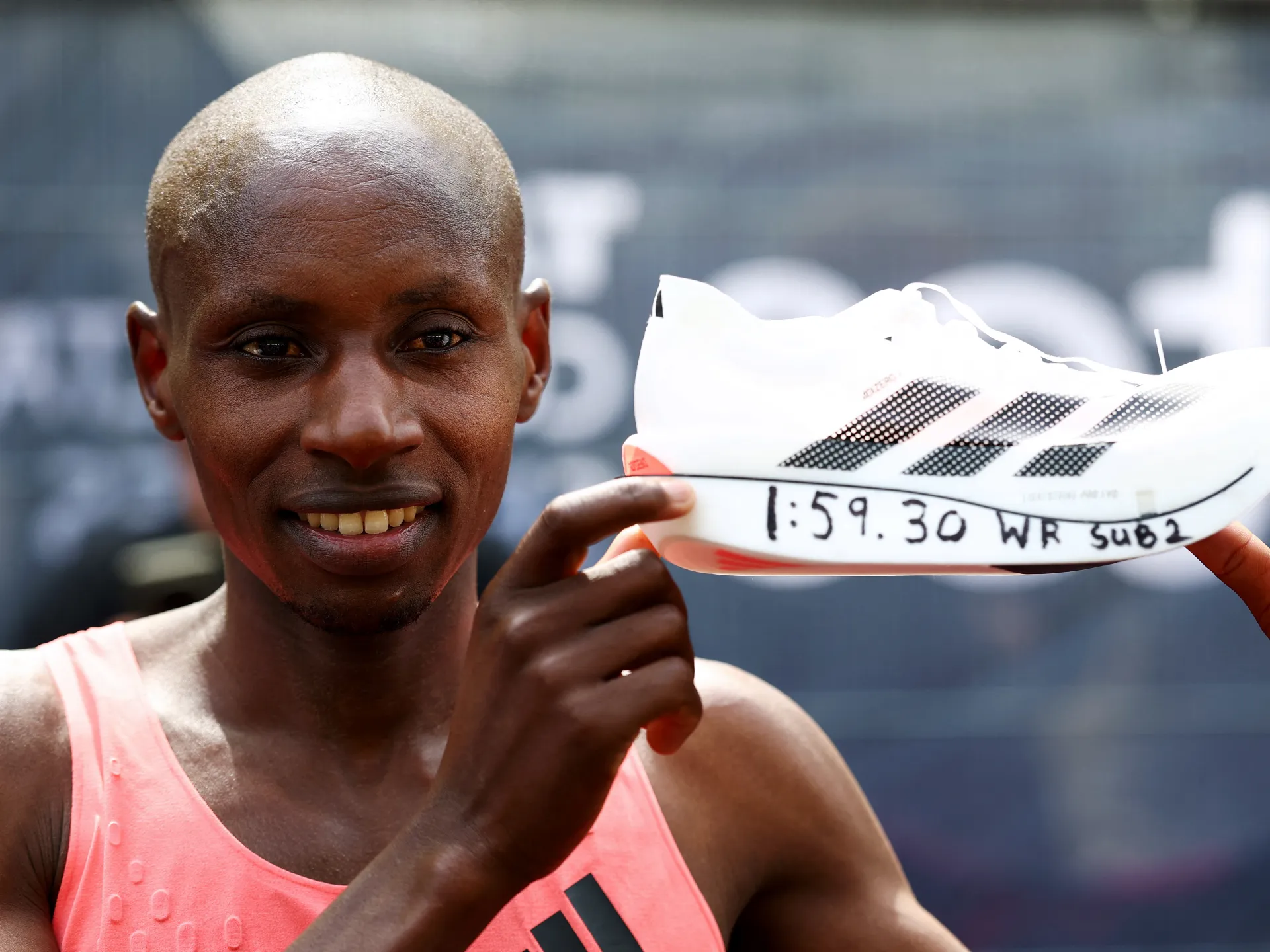 Kenya’s Sawe is world’s first man to run a sub-two-hour marathon in London