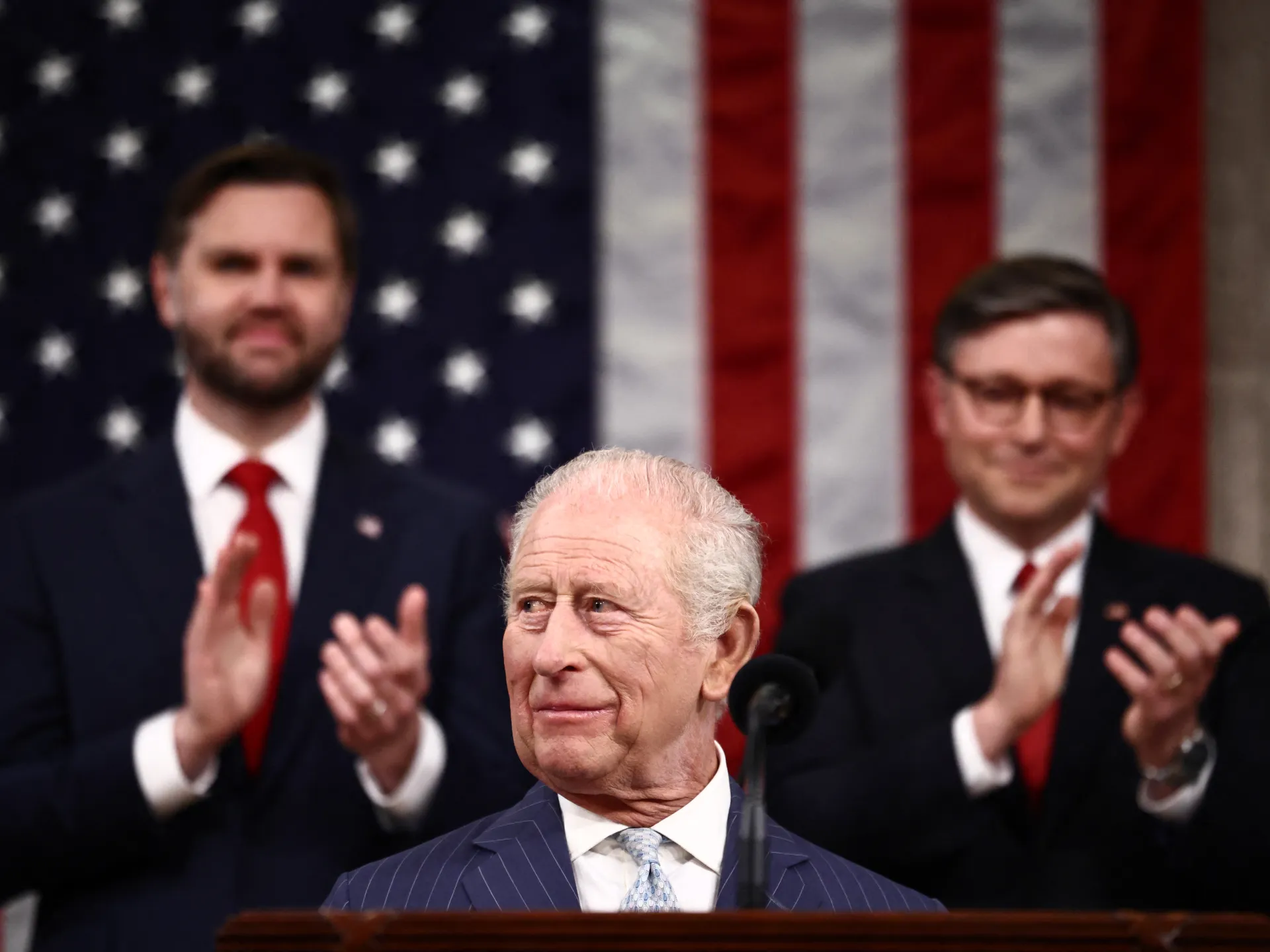 King Charles calls for NATO unity, Ukraine support in US Congress speech