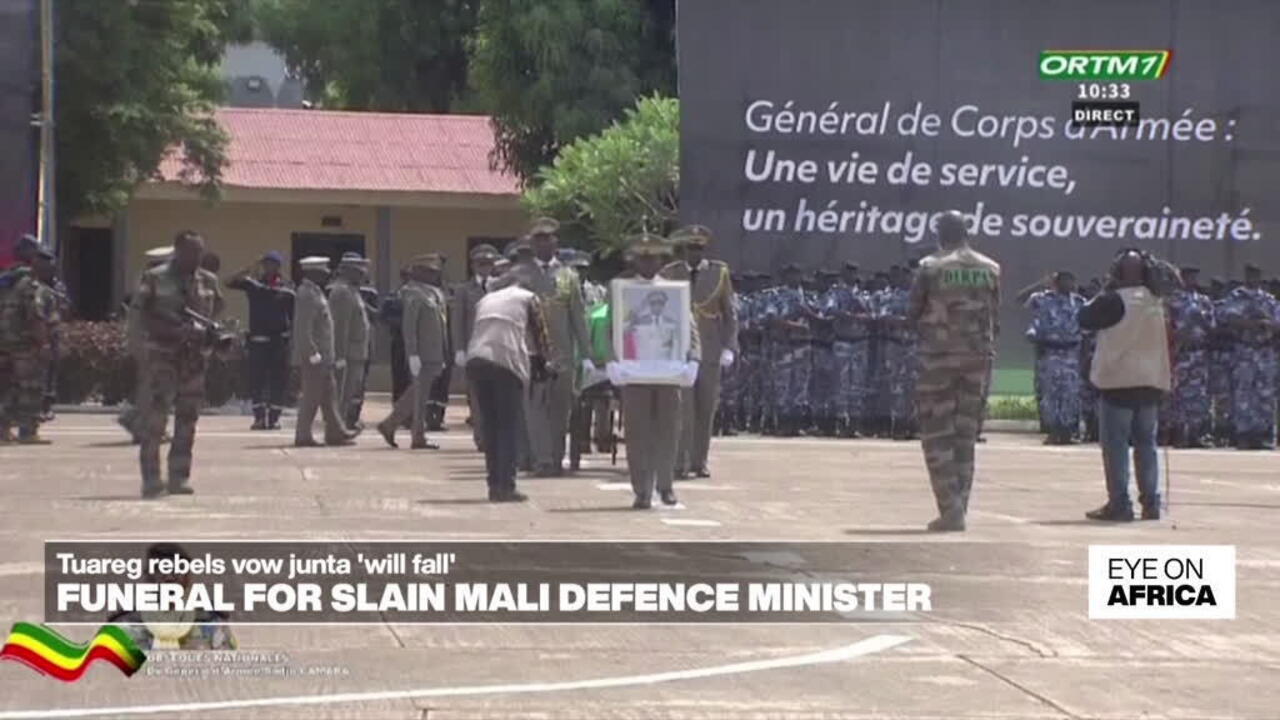 Mali pays tribute to Defence Minister Sadio Camara