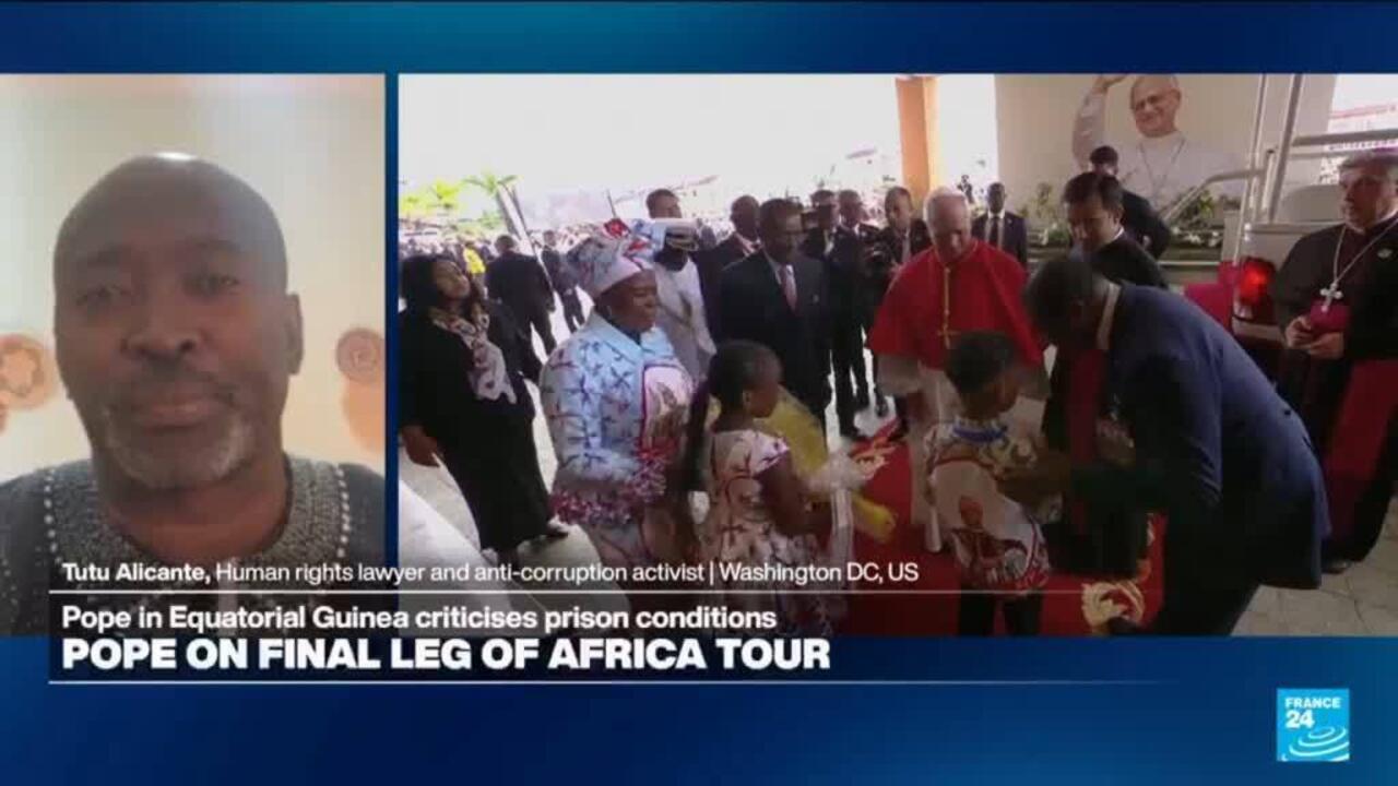 Pope's Equatorial Guinea visit risks legitimising authoritarian rule, warns advocate
