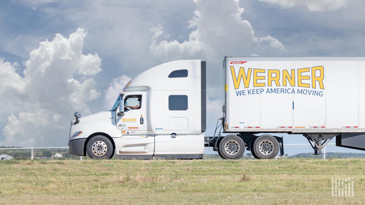 Werner swings toward profit as dedicated fuels Q1 uptrend