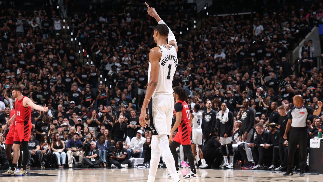 West playoff takeaways: Spurs eliminate Trail Blaz...