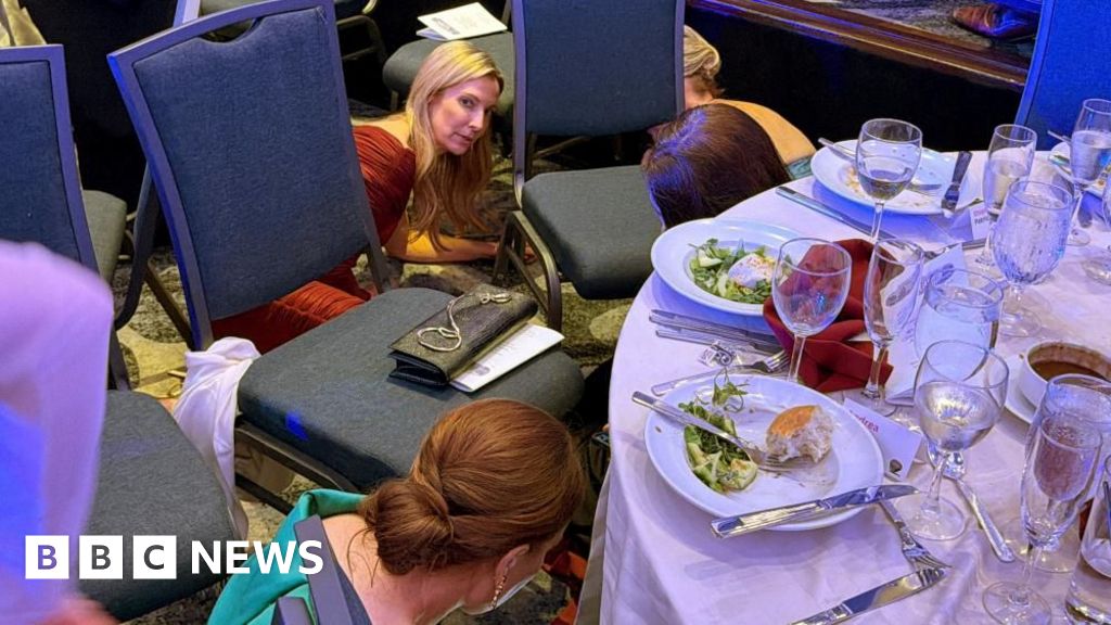 What it was like in the room as shots rang out at correspondents' dinner