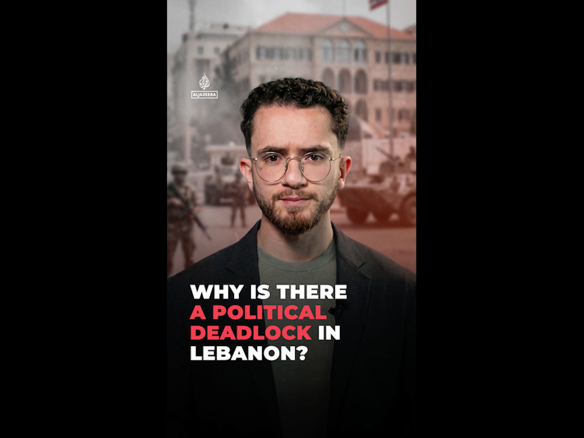 Why is there a political deadlock in Lebanon?