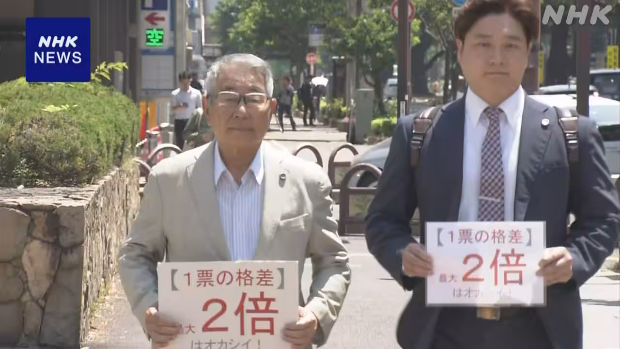 1票の格差めぐる判決 ことし2月の衆院選 合憲と判断 高松高裁