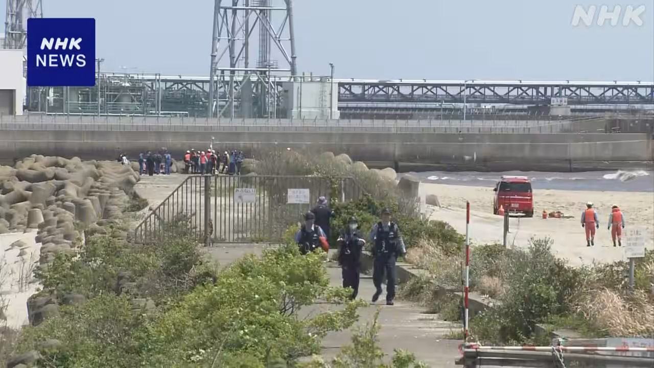 茨城 潮干狩りで水難相次ぐ 2日午前10時まで波浪注意報