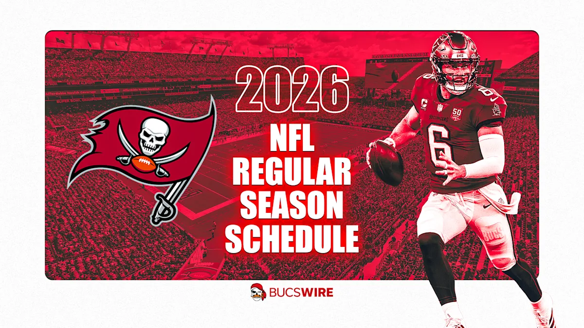 2026 Bucs schedule: Dates, times, channels for every game