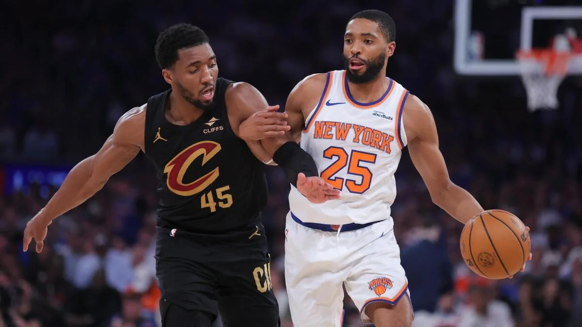 
                        2026 NBA Eastern Conference Finals odds, predictions: Knicks vs. Cavaliers Game 3 picks by expert who's 135-95
                    