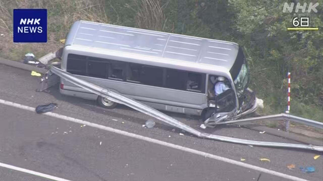 磐越道 21人死傷事故 運転手“スピード出し過ぎてぶつかった”