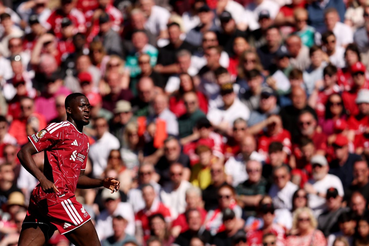 Al-Ittihad target departing Liverpool centre-back Ibrahima Konaté
