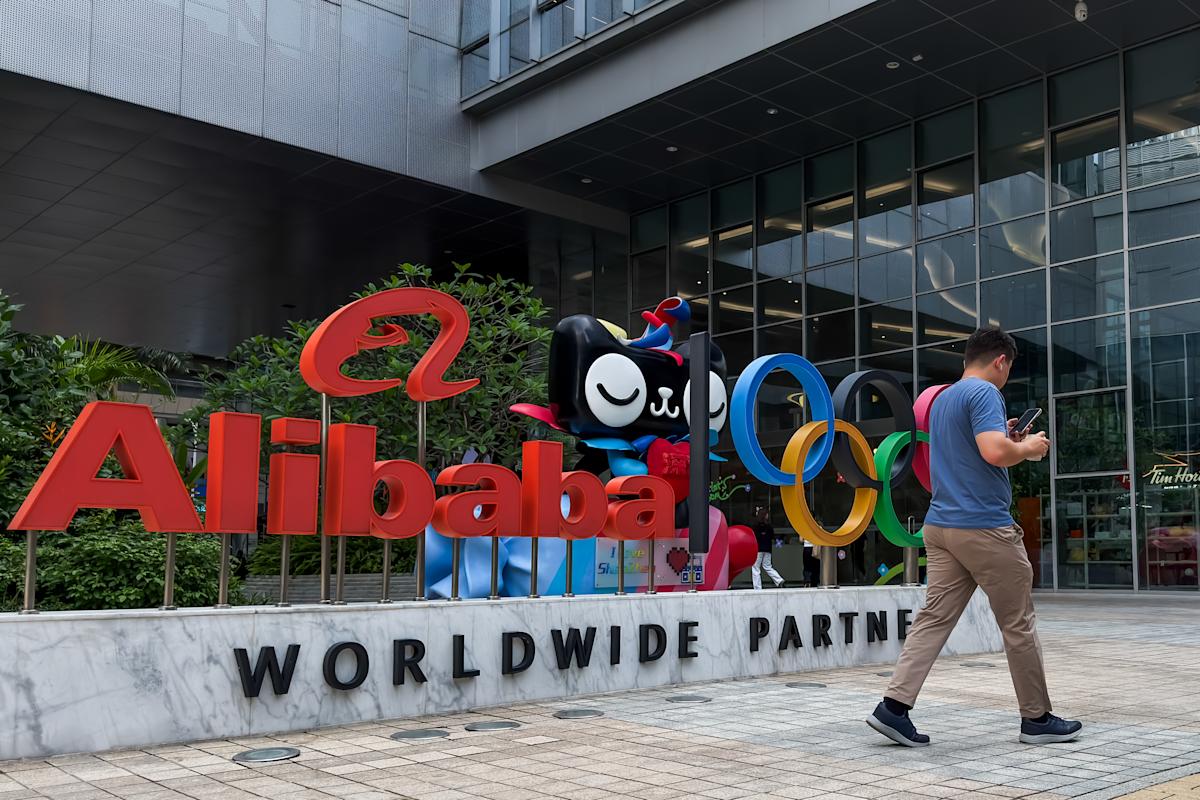 Alibaba stock gains after earnings report