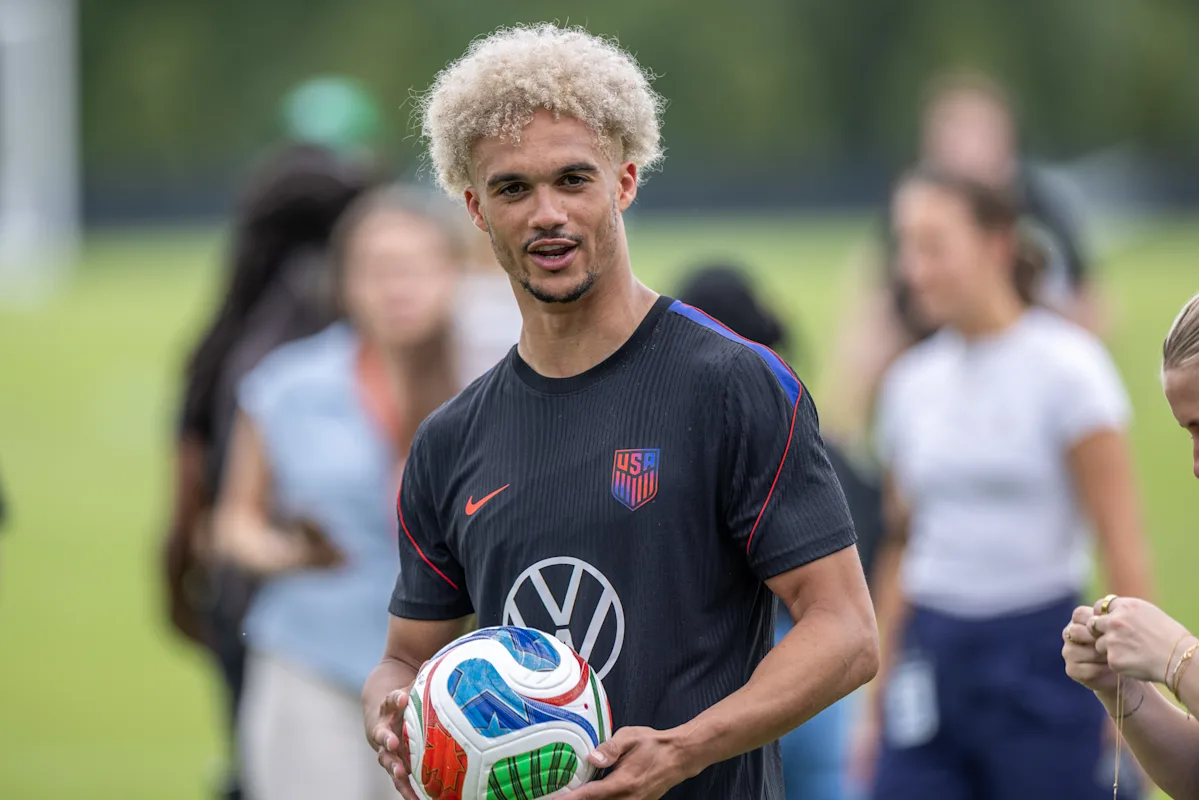 Antonee Robinson relieved to be back with USMNT after knee surgery