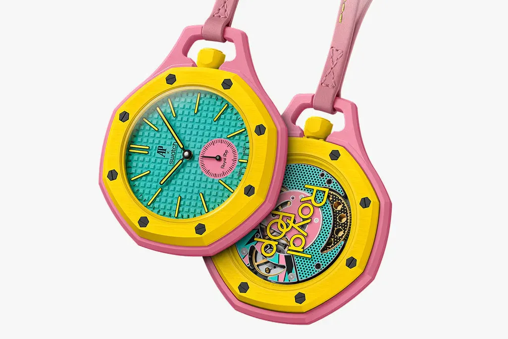 Audemars Piguet and Swatch made a $400 ‘pop’ pocket watch