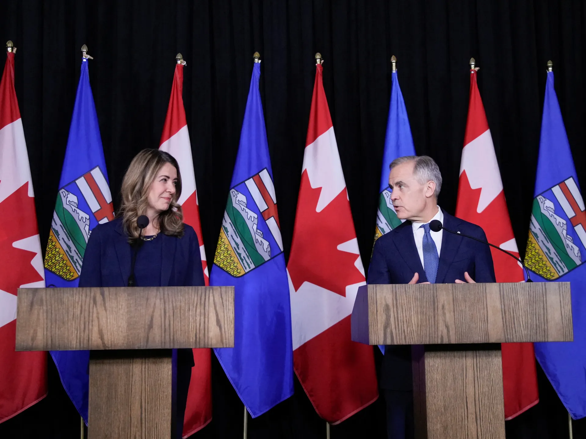 Canada’s Carney travels to Alberta as separatists face legal setback