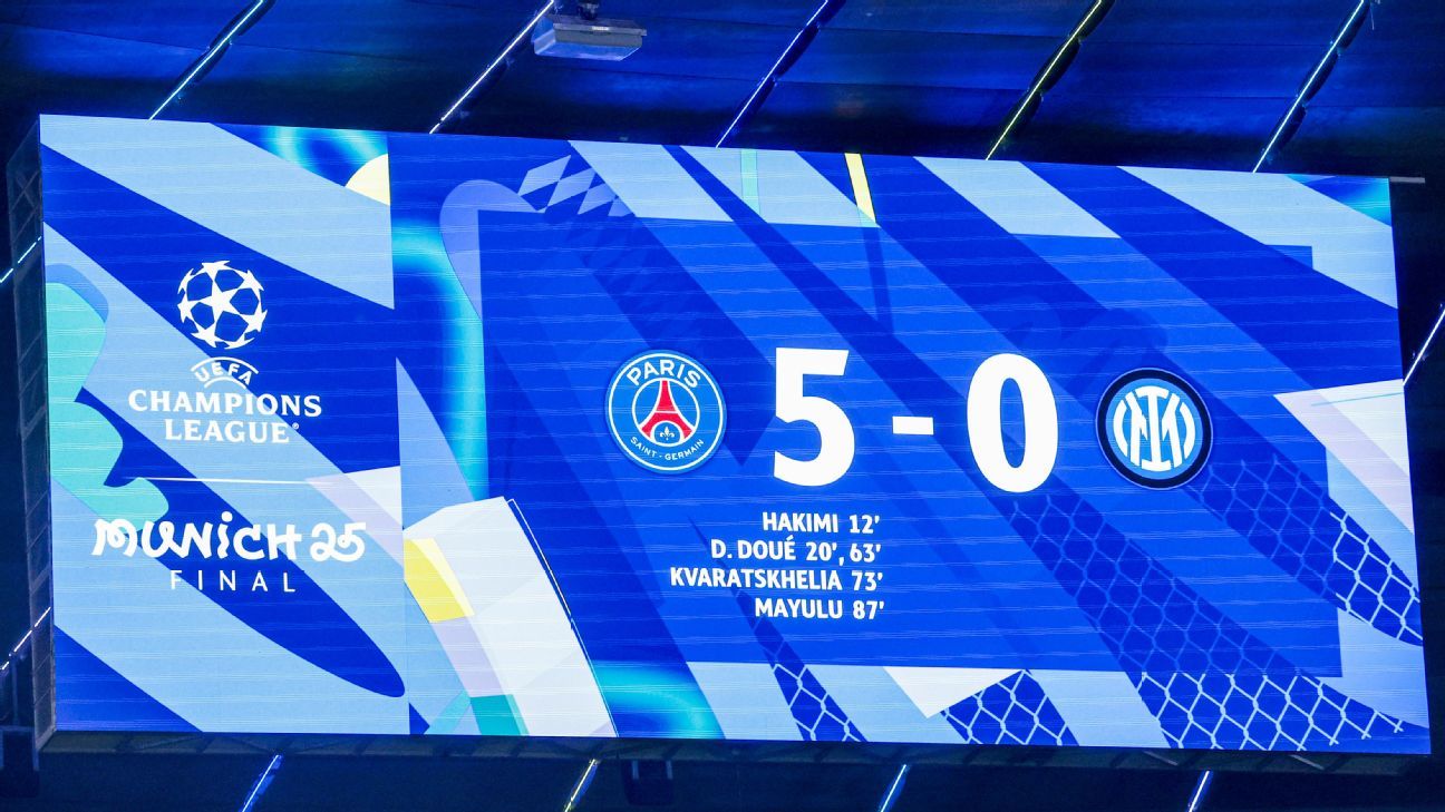 Champions League finals often disappoint, but PSG ...