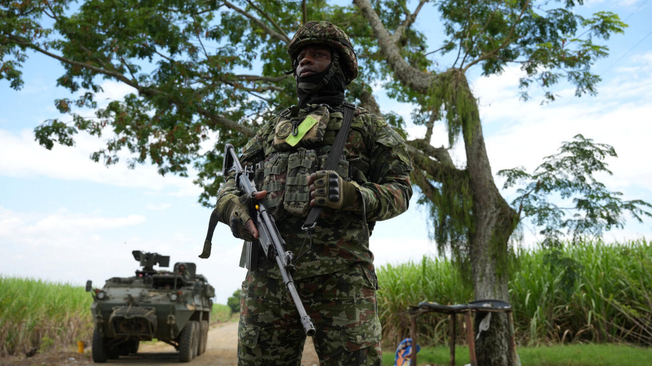 Clashes between armed groups in Colombia kill at least 52 guerrillas on eve of election