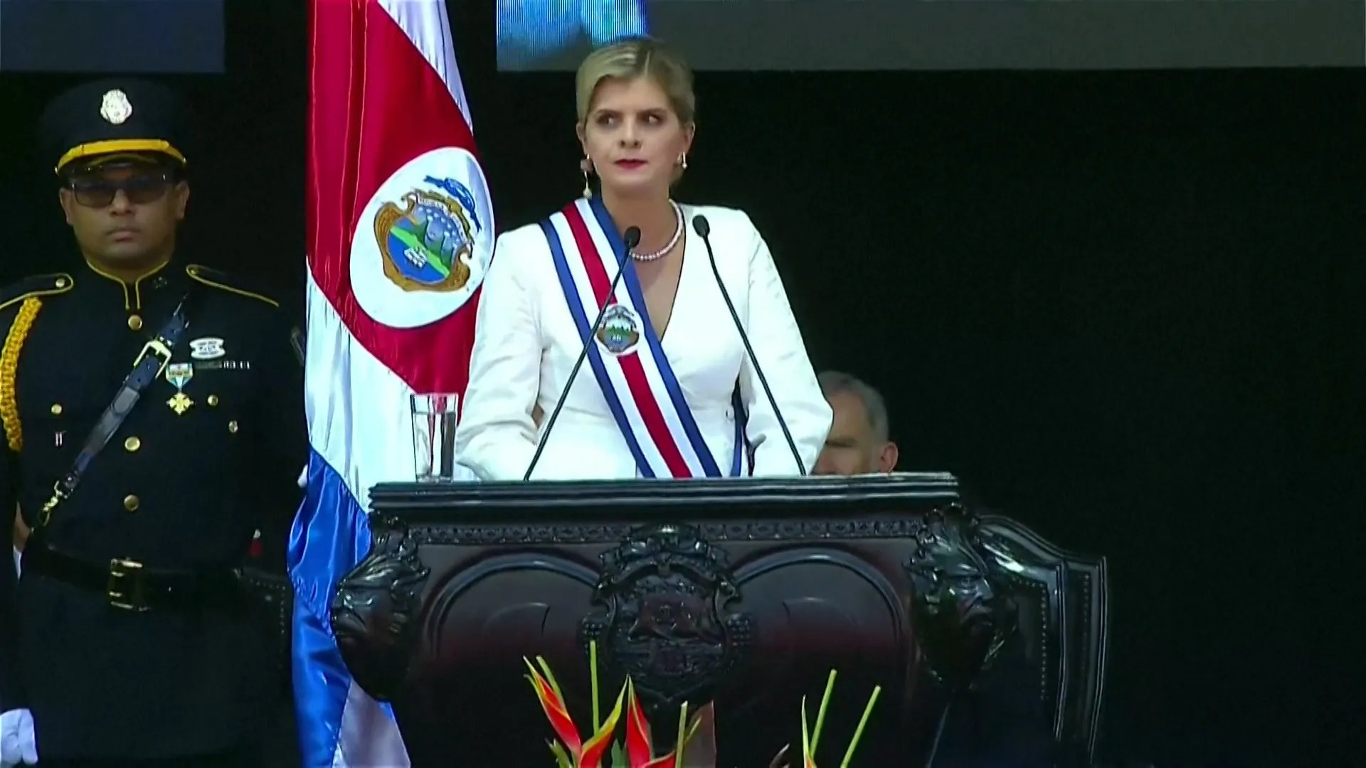Costa Rica inaugurates right-wing president Laura Fernandez