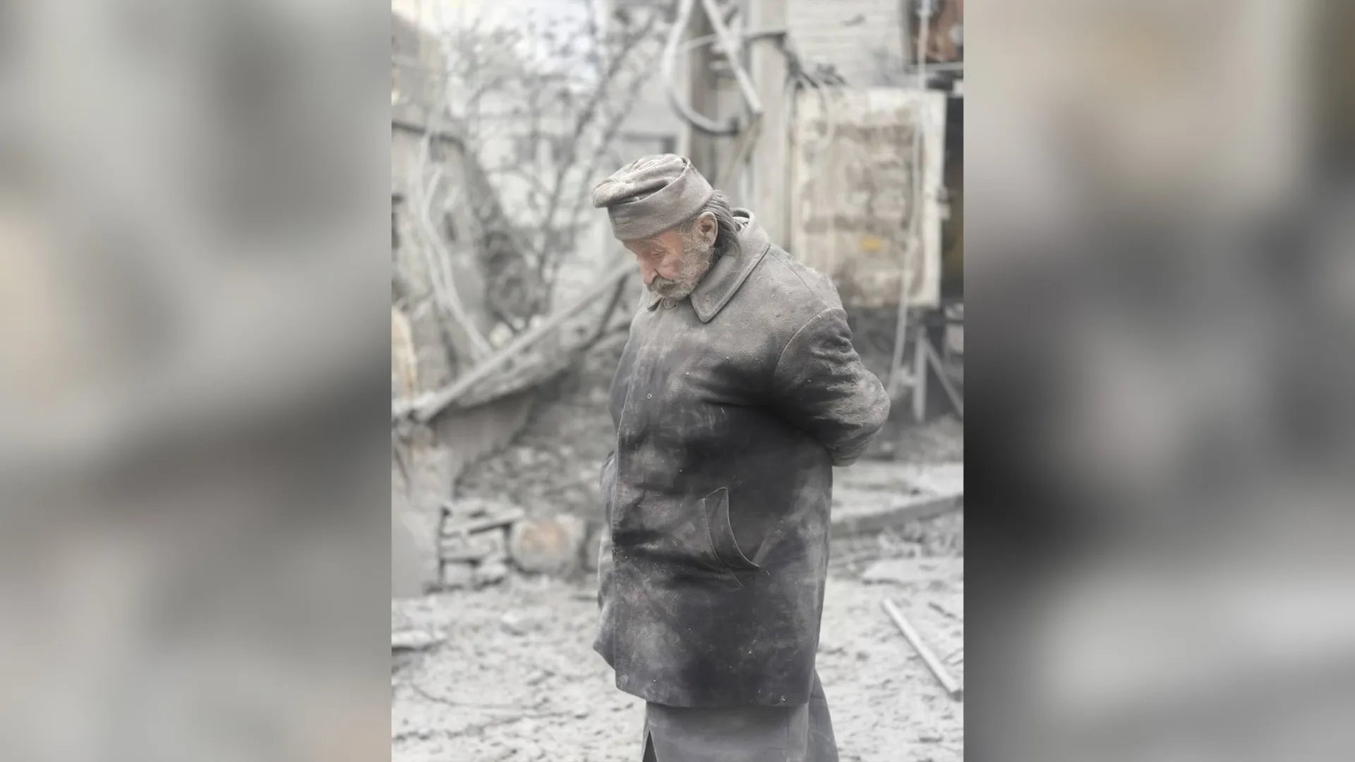 Elderly man rescued from rubble after Israeli strike on Lebanon