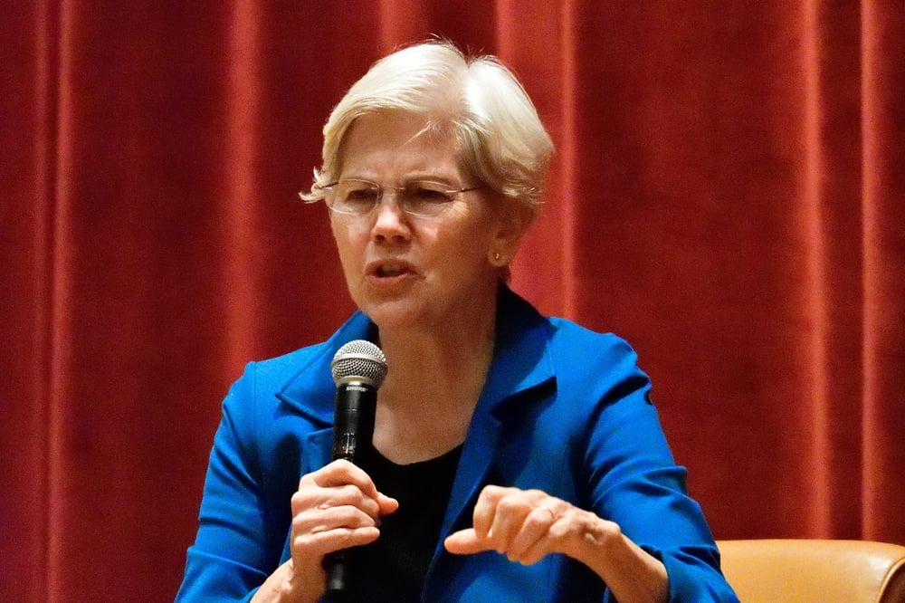 Elizabeth Warren Slams New Fed Chair Kevin Warsh As Trump's 'Sock Puppet'