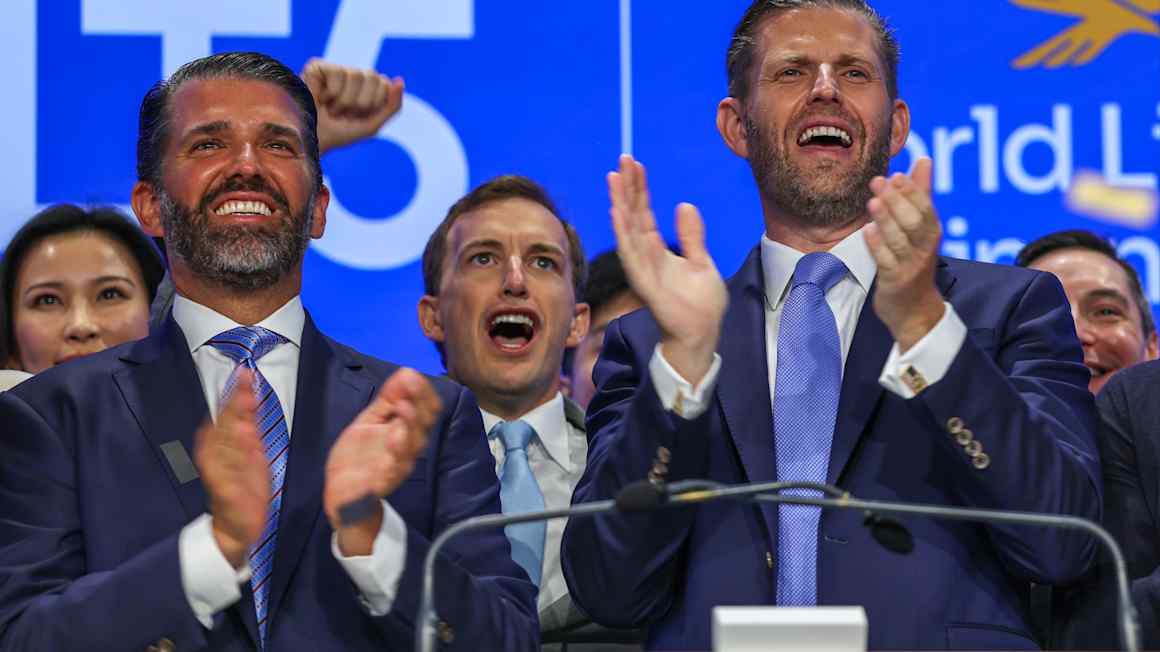 Eric Trump joins Beijing trip as family-linked group chases China deal