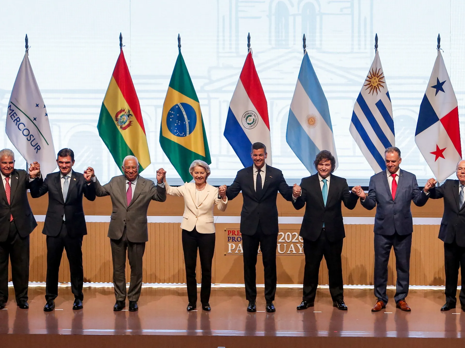 EU trade deal with South America’s Mercosur bloc takes provisional effect