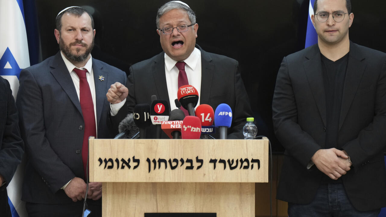 Far-right Israeli minister Ben-Gvir banned from French territory, FM says