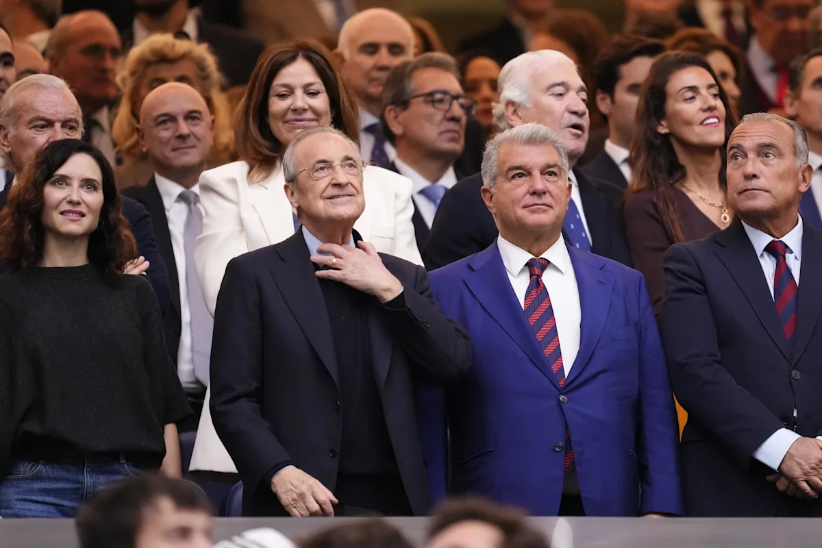 ‘Farcial but strategic’ – Joan Laporta hits back at Florentino Perez for trying to ‘use Barcelona in a grotesque way’