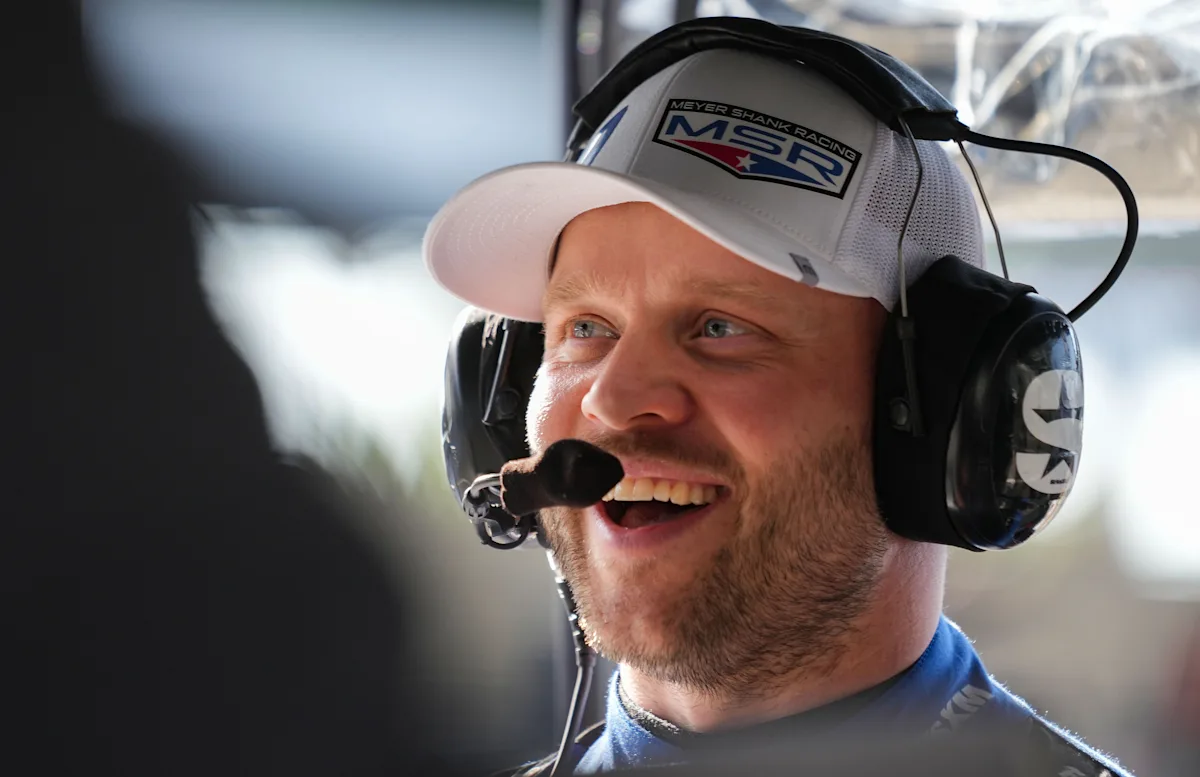 Felix Rosenqvist led Fast Friday, weather will be a factor: ‘It’s just one of those months’