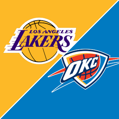 Follow live: Lakers, Thunder battle in Game 2
