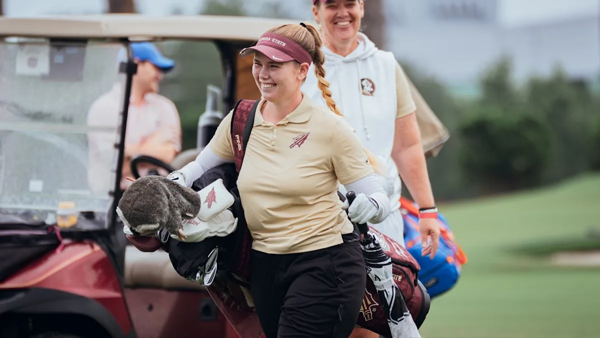 FSU women's golf in 2nd place of Tallahassee regional ahead of final round