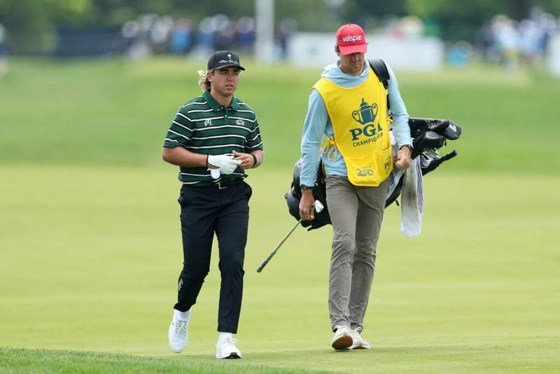 Garrick Higgo’s former caddie breaks silence with statement just days after Aronimink fiasco