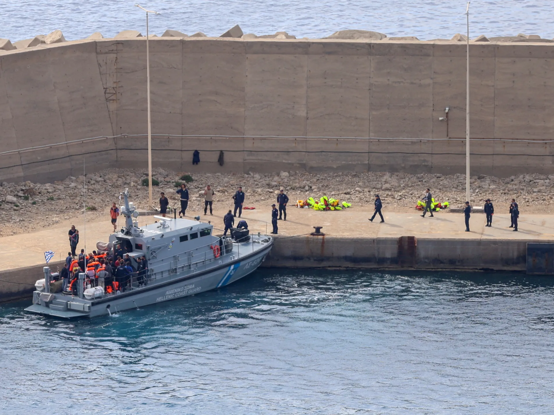 Gaza aid flotilla vessels taken to Crete after Israeli interception