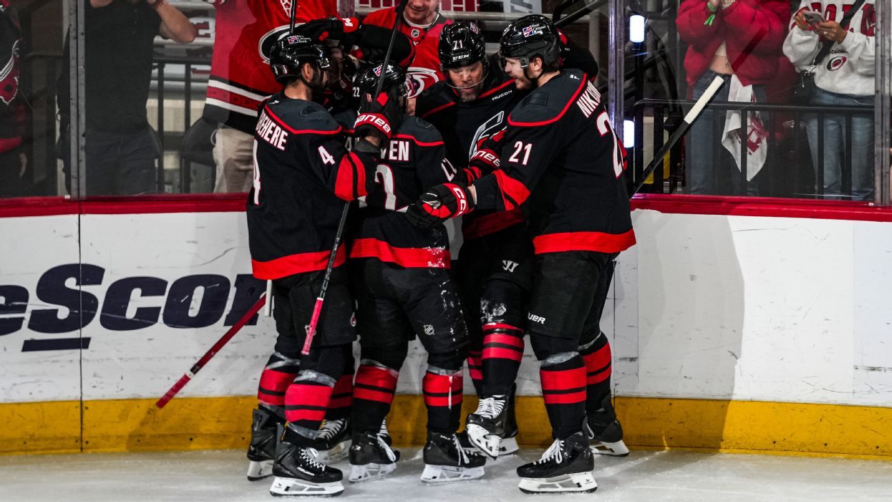 Grades and takeaways from Hurricanes' series-clinc...