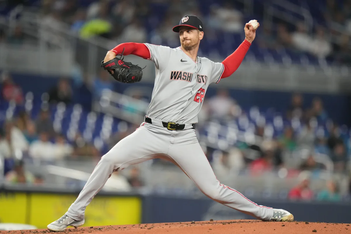 Griffin strikes out season-high 9 and Young homers to lead Nationals past Marlins 3-2