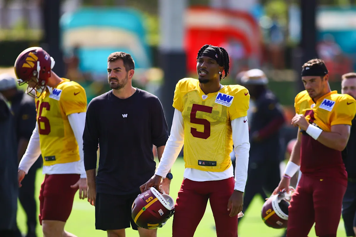 How Jayden Daniels was involved in Commanders promoting David Blough