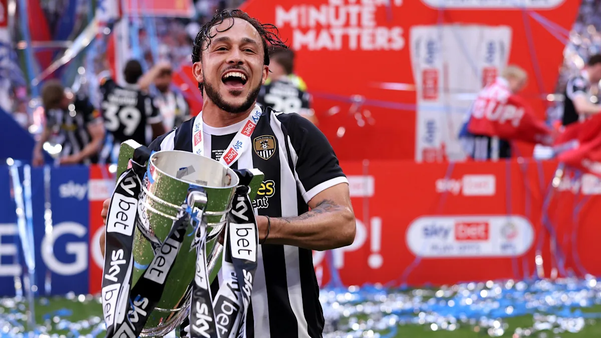 How Notts' Jones put three ACL injuries behind him to light up Wembley