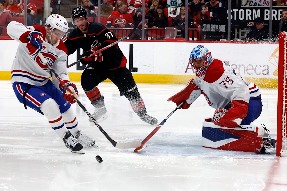 Hurricanes, Canadiens take 1-1 series in the Eastern Conference Final to Canada for Monday's Game 3