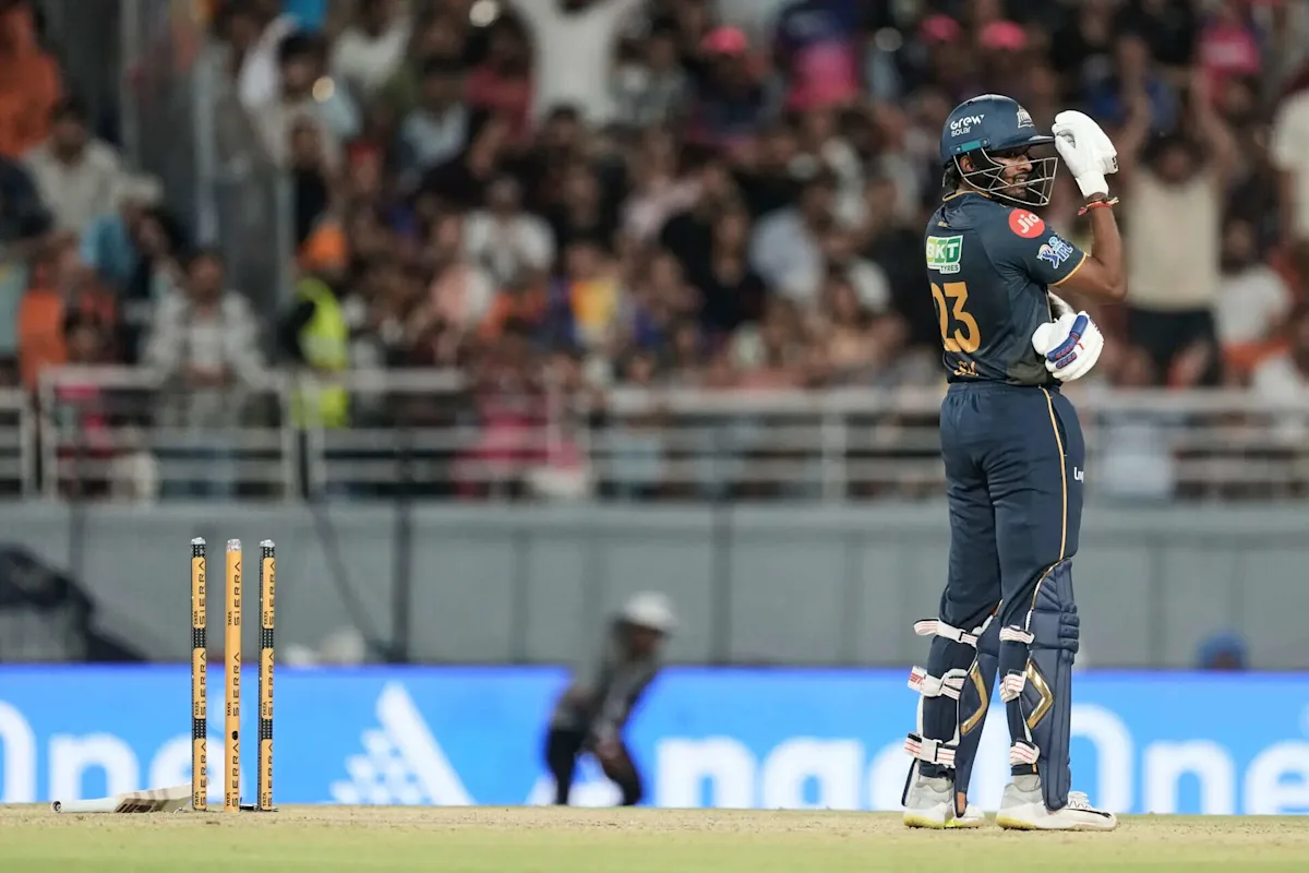 ‘I might have to tape his hand’: Shubman Gill’s hilarious reaction to Sudharsan’s hit-wicket dismissal