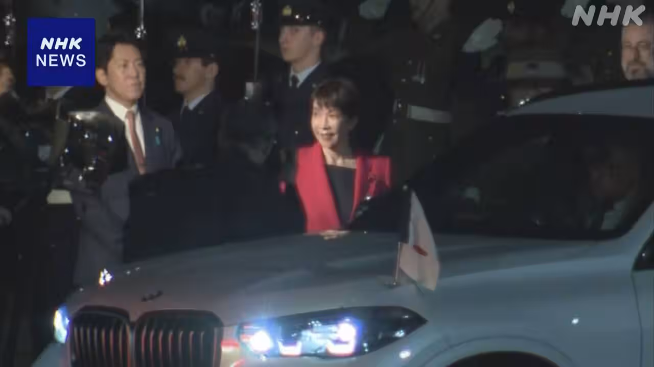 高市首相 オーストラリア着 エネルギー円滑流通で共同声明へ