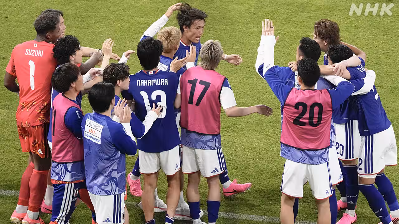 サッカー日本代表 壮行試合でアイスランドに勝利