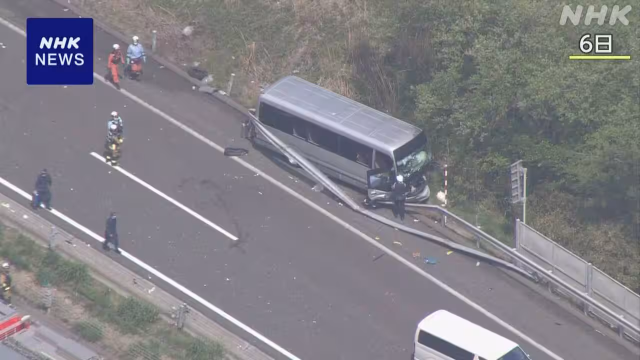 福島 磐越道 高校生死亡の事故 現場に目立ったブレーキ痕なし