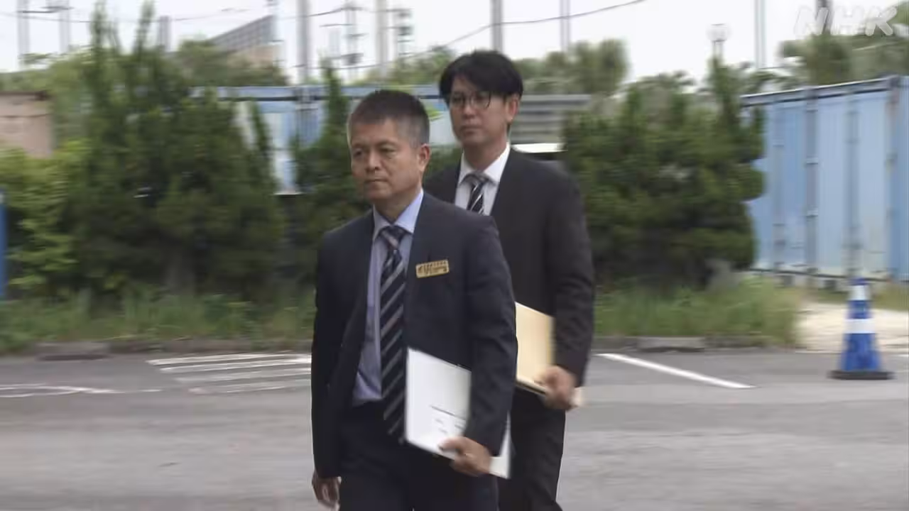辺野古沖事故 死亡した船長を海上運送法違反の疑いで刑事告発