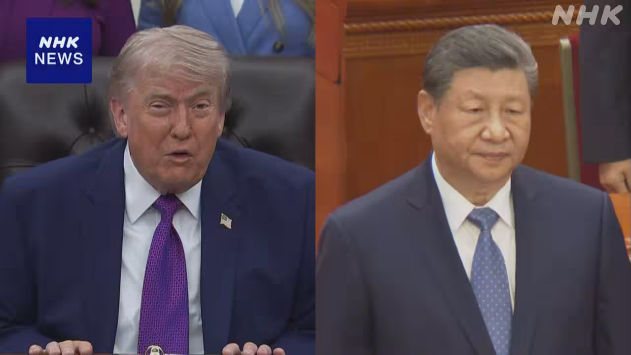 トランプ大統領“米中首脳会談でイラン情勢やエネルギー議論”