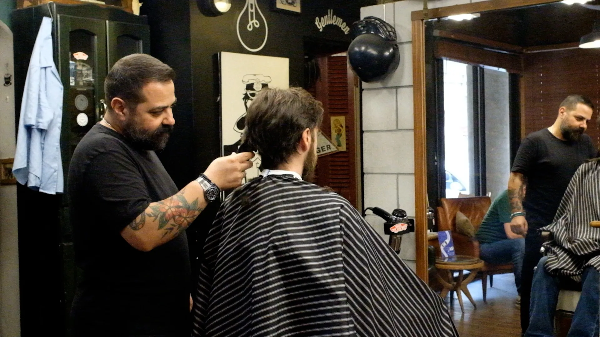 Inside a Beirut barbershop shaped by war and crisis